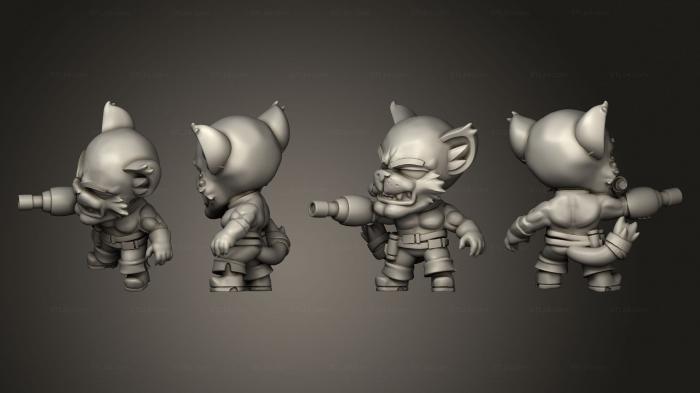 Toys (Space Catventure Gordito 2, TOYS_1442) 3D models for cnc