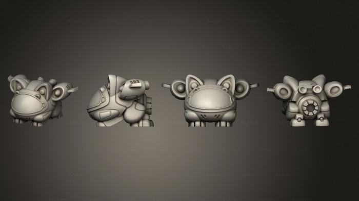 Toys (Space Catventure Gordito, TOYS_1443) 3D models for cnc