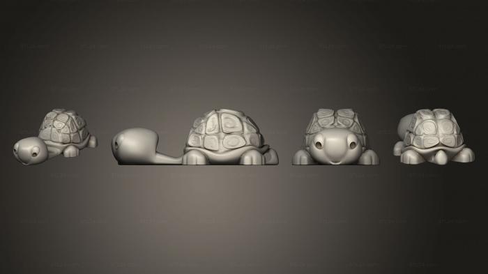 Игрушки (Черепаха, TOYS_1445) 3D модель для ЧПУ станка
