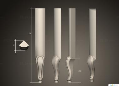 Stand (Two elements of the cabinet, TM_0154) 3D models for cnc