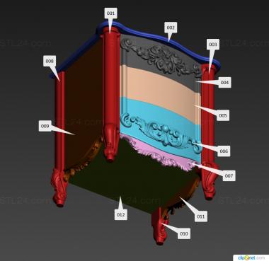 Stand (Proofreader PM 0094, TM_0155) 3D models for cnc