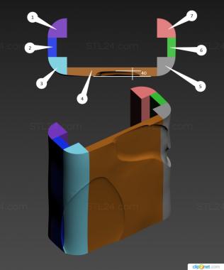 Stand (Separate cabinet, TM_0156) 3D models for cnc