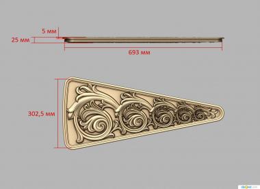 Corner (Petal fractals, UG_0198) 3D models for cnc