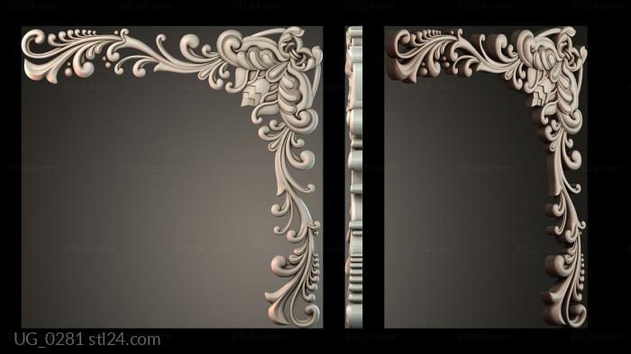 Corner (UG_0281) 3D models for cnc