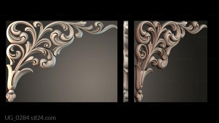 Corner (UG_0284) 3D models for cnc