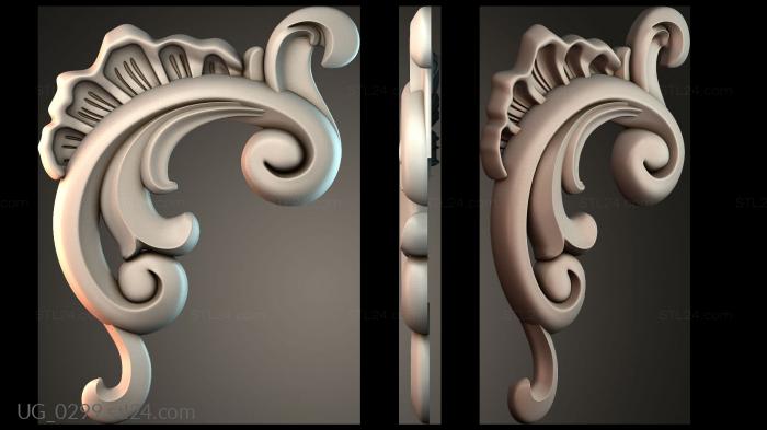 Corner (UG_0299) 3D models for cnc