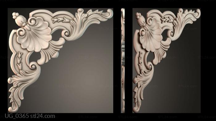 Corner (UG_0365) 3D models for cnc