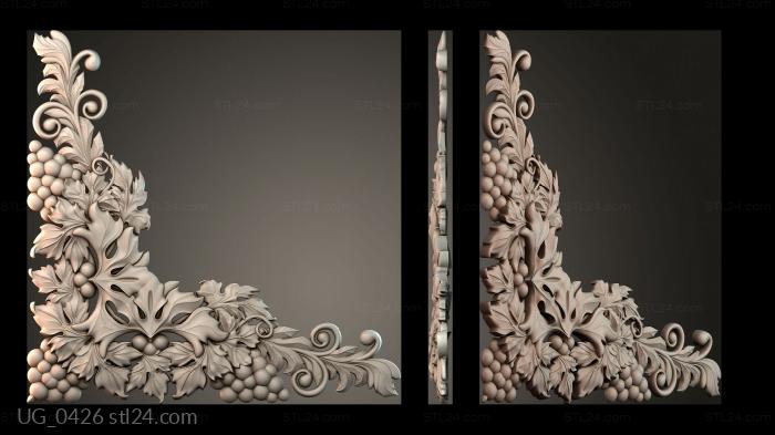 Corner (UG_0426) 3D models for cnc