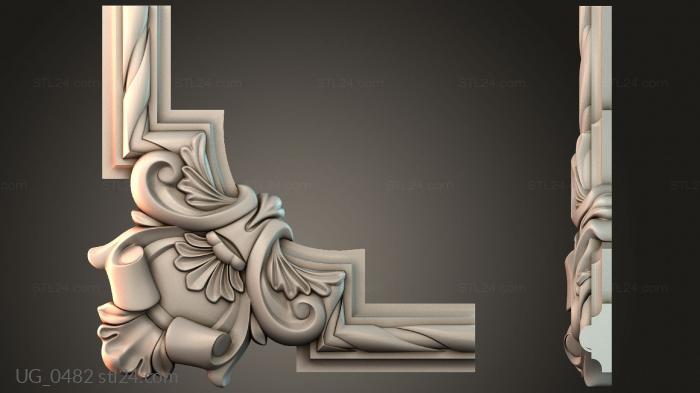 Corner (UG_0482) 3D models for cnc