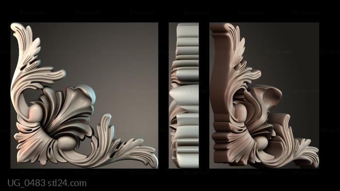 Corner (UG_0483) 3D models for cnc