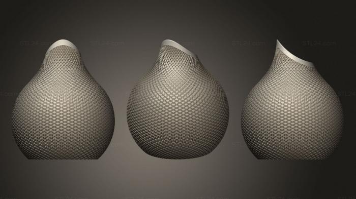 Vases (Another Vase, VZ_0305) 3D models for cnc