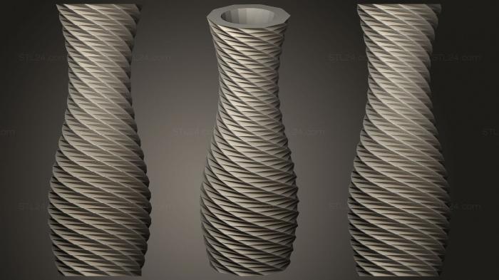 Vases (Awesome Vase, VZ_0313) 3D models for cnc