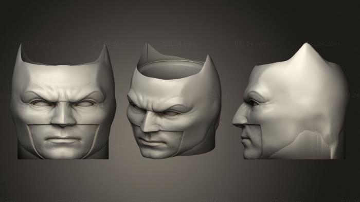 Vases (Batman noster 3d, VZ_0322) 3D models for cnc