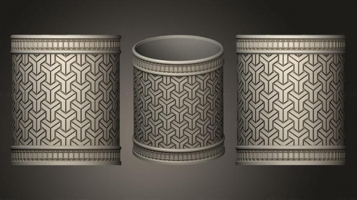 Vases (Bishamon Kikko Planter, VZ_0328) 3D models for cnc