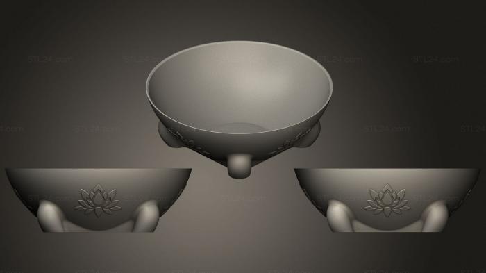 Вазы (Чаша для Плантатора Бонсай, VZ_0331) 3D модель для ЧПУ станка