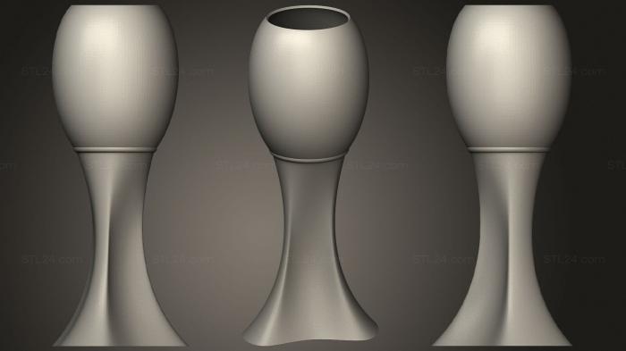 Vases (Bronze Light, VZ_0338) 3D models for cnc