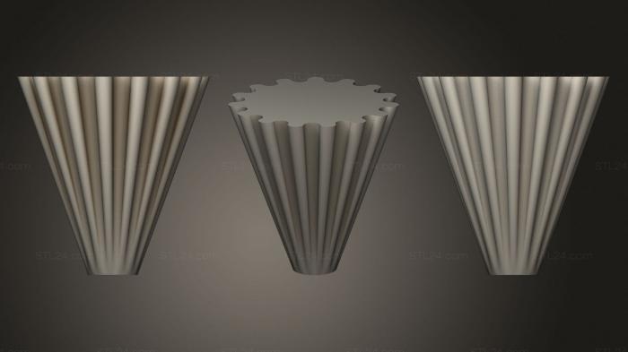 Vases (Christmas Lamp, VZ_0381) 3D models for cnc