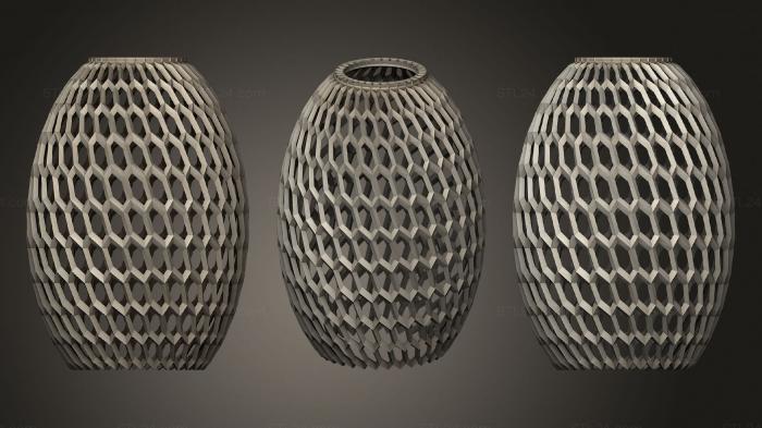 Vases (Compact Lampshade, VZ_0390) 3D models for cnc