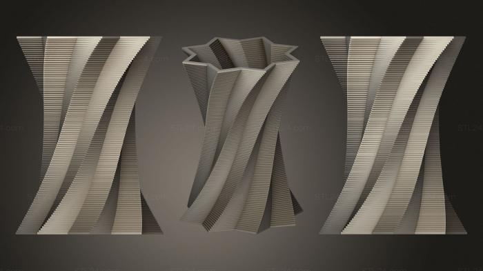 Vases (Customized Vase, VZ_0431) 3D models for cnc