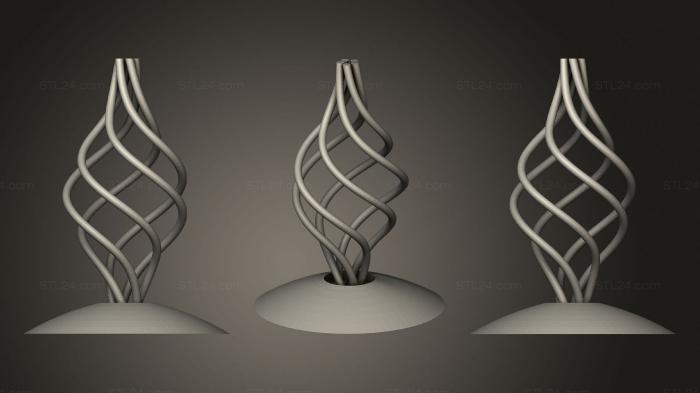 Vases (Decorative Piece, VZ_0442) 3D models for cnc