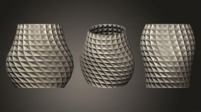 Vases (Decrotive Vase, VZ_0445) 3D models for cnc