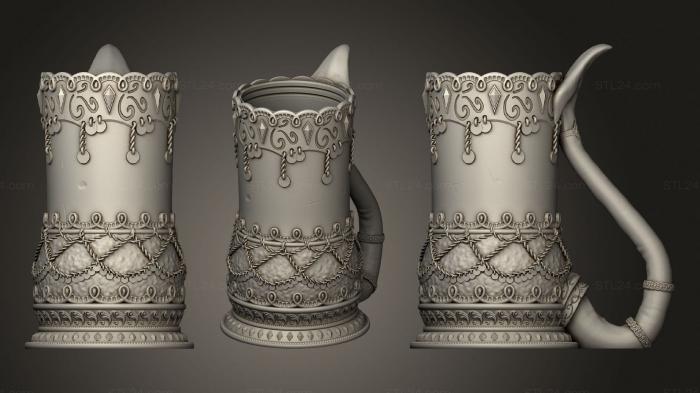 Vases (Demon Blooded Mug, VZ_0446) 3D models for cnc