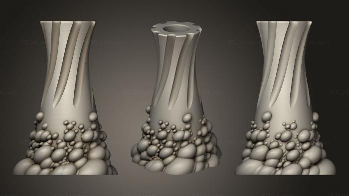 Vases (Designed Pebble Vaze, VZ_0448) 3D models for cnc