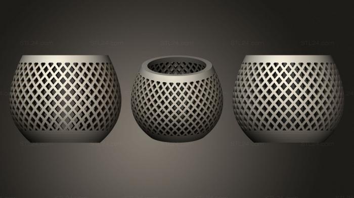 Vases (Dessert Light, VZ_0451) 3D models for cnc