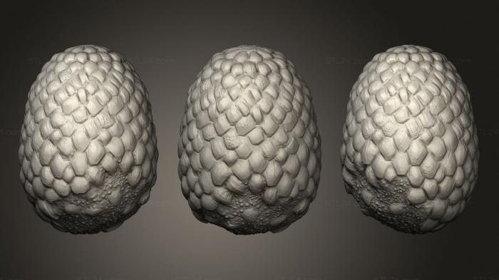 Вазы (Драконье яйцо 4, VZ_0466) 3D модель для ЧПУ станка