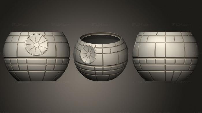 Vases (Estrella DEFINITIVA, VZ_0483) 3D models for cnc