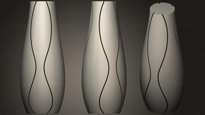 Vases (Filament Vase 2, VZ_0497) 3D models for cnc
