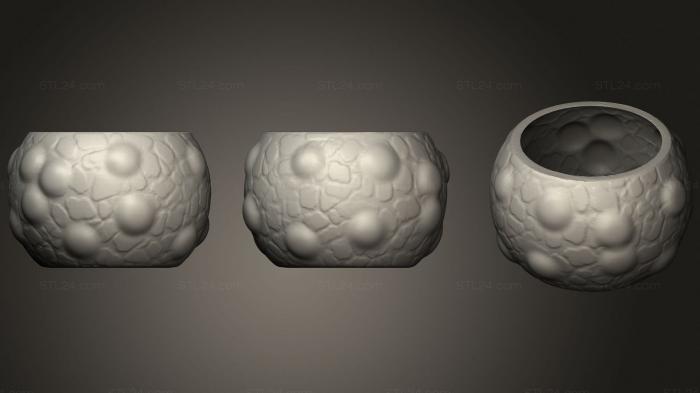 Vases (Flower pot glup maceta, VZ_0503) 3D models for cnc