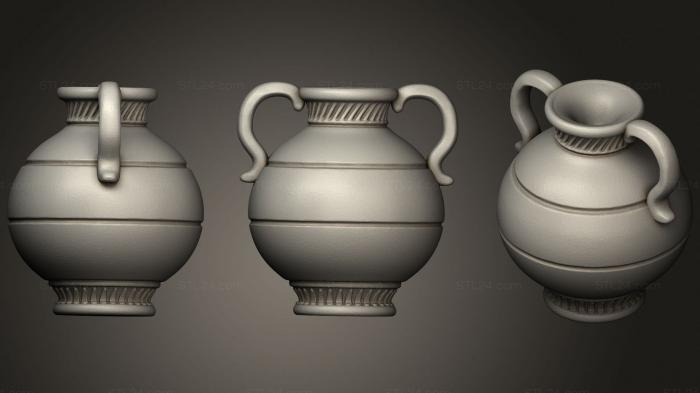 Vases (Ghoy Odyssey Vase1, VZ_0517) 3D models for cnc