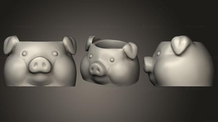 Vases (Gravity Falls Pato 2, VZ_0528) 3D models for cnc