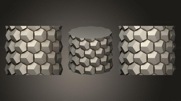 Honeycomb Vase Parametric (36)