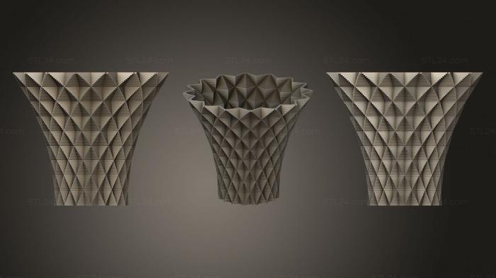 Vases (Just Another Vase, VZ_0608) 3D models for cnc