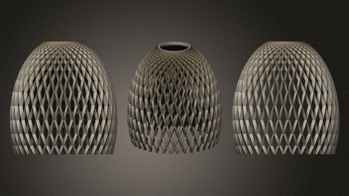 Vases (Lampara techo 2, VZ_0619) 3D models for cnc