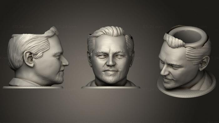 Вазы (Leonardo Di Caprio, VZ_0636) 3D модель для ЧПУ станка