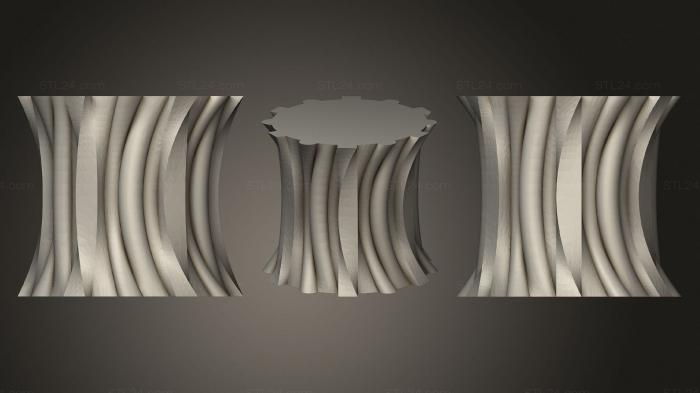 Vases (Lofted Vase (1), VZ_0642) 3D models for cnc