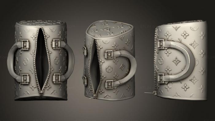 Vases (Maceta Louis Vuitton, VZ_0659) 3D models for cnc