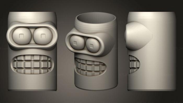 Vases (Mate Bender, VZ_0686) 3D models for cnc