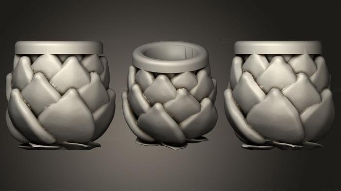 Vases (Mate Lupulo, VZ_0757) 3D models for cnc