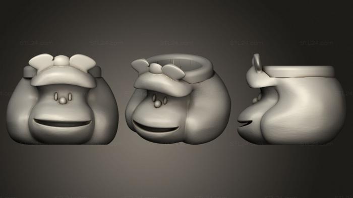 Vases (Mate Mafalda (con Mono), VZ_0758) 3D models for cnc