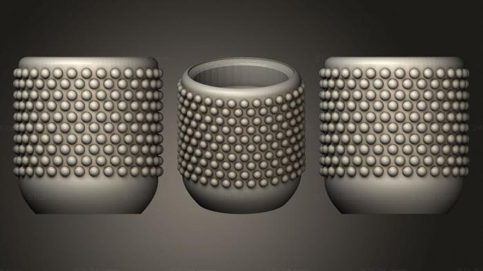Vases (Mate pelotitas, VZ_0772) 3D models for cnc
