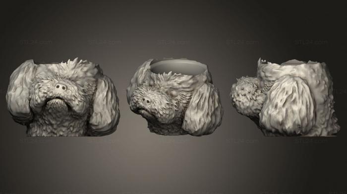 Vases (Mate poddle, VZ_0774) 3D models for cnc