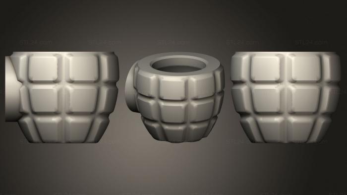 Vases (Mate punish, VZ_0775) 3D models for cnc