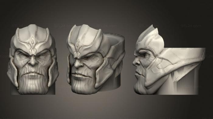 Vases (Mate Thanos 2, VZ_0797) 3D models for cnc