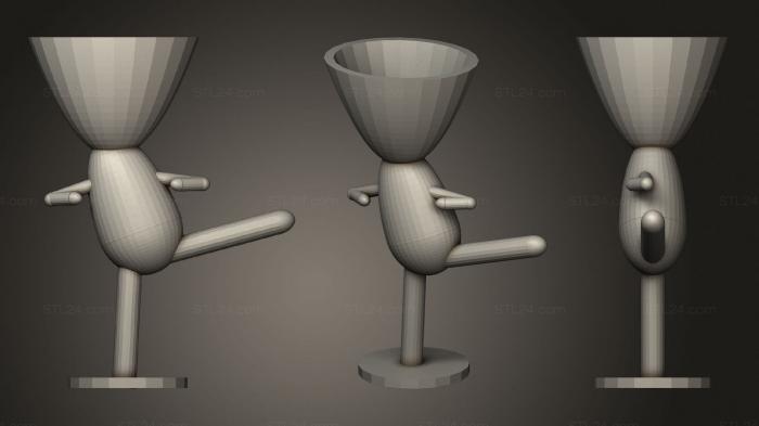 Vases (Mgk saksi 1, VZ_0818) 3D models for cnc