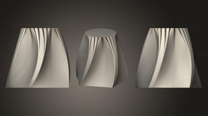 Vases (Multiples Of 5 Cup, VZ_0830) 3D models for cnc