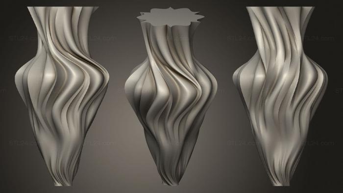 Vases (Multiples Of Threes Amphora, VZ_0831) 3D models for cnc